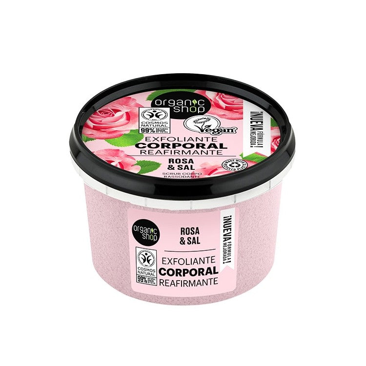 Exfoliante corporal Reafirmante Rosas