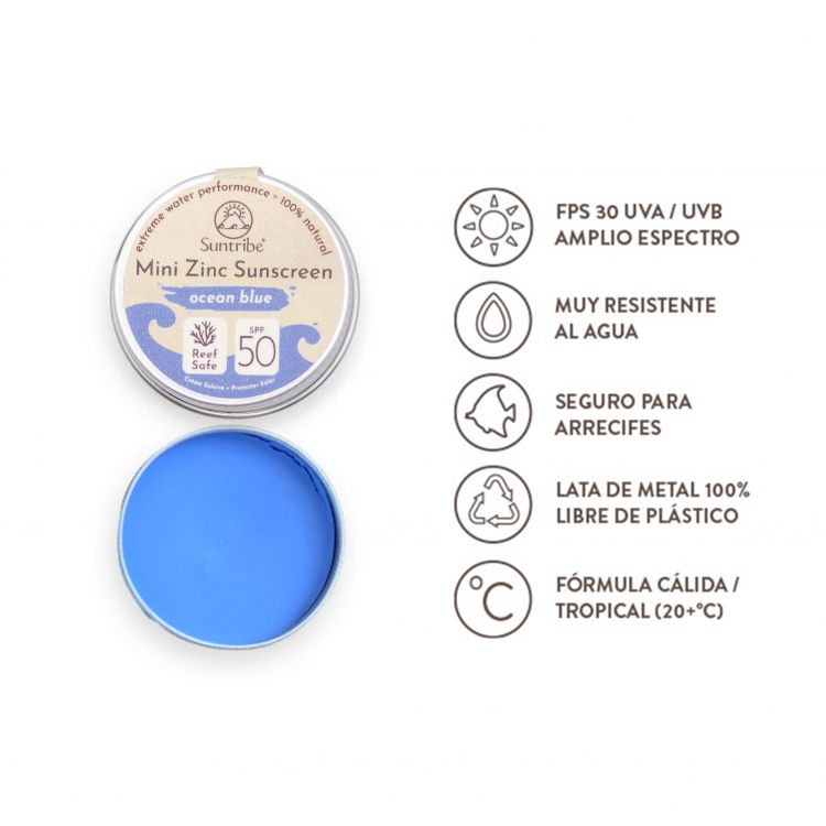 Protector Solar Zinc SPF 30 Ocean Blue - 10g