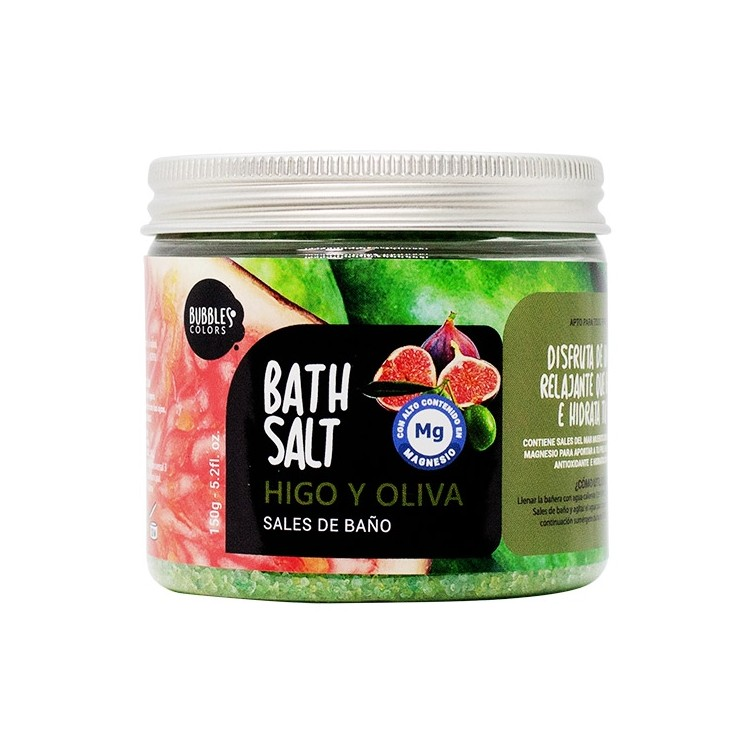 Tarro sales de baño 150grs - Higo y oliva