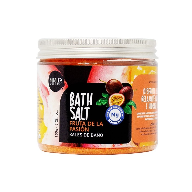 Tarro sales de baño 150grs - Fruta de la pasión