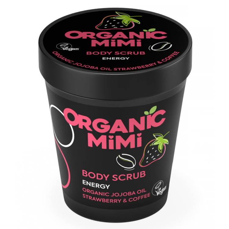 Exfoliante Corporal Energy Fresa y Café, 250 g