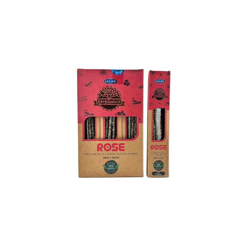 Incienso Natural Rosa Ullas
